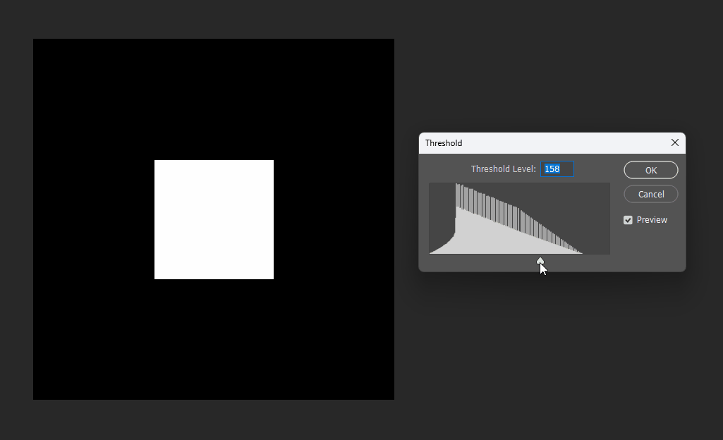 Square SDF Threshold